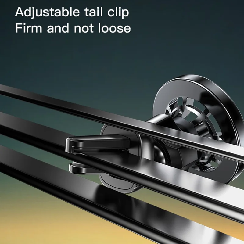 YESIDO C158 Ring Shape Magnetic Car Sucker Mount Mobile Phone Holder with Air Outlet Clip