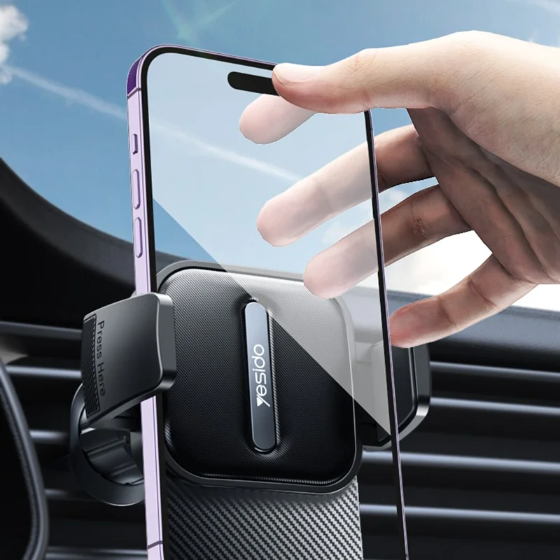 YESIDO C167 Air Vent Hook Universal Car Phone Stand Cellphone Mount Bracket