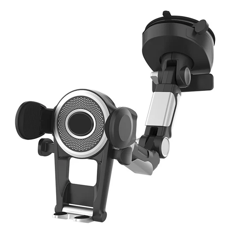 360-Degree Rotating Truck Phone Holder Dashboard Windshield Car Phone Mount with Parking Number Plate