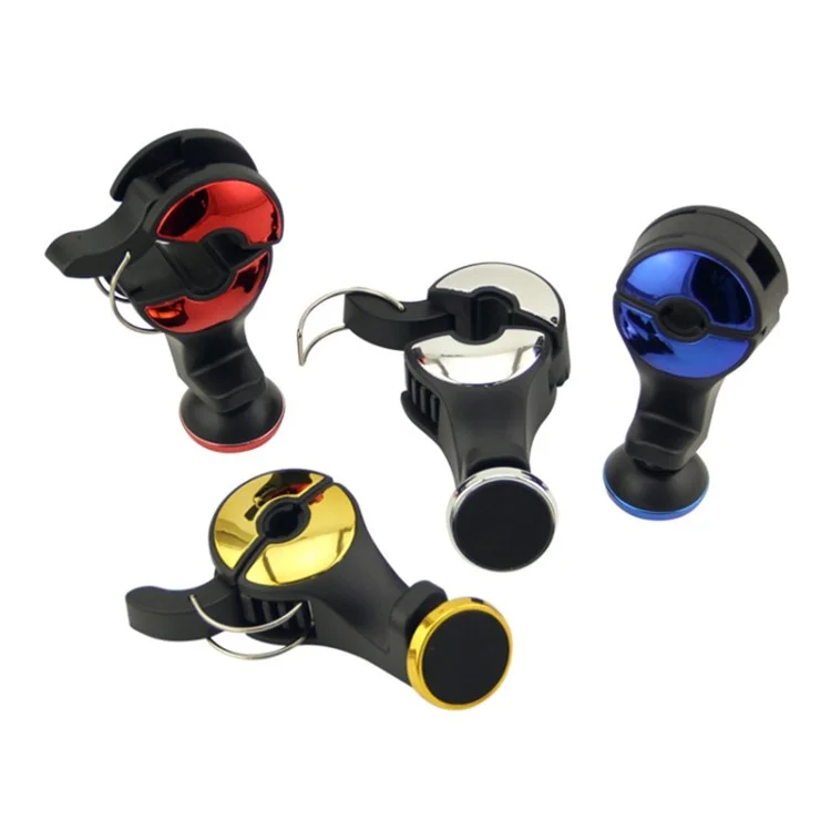 Car Back Seat Headrest Hook Phone Holder Portable Seat Back Magnetic Hanger for Bag Purse Cloth - Red