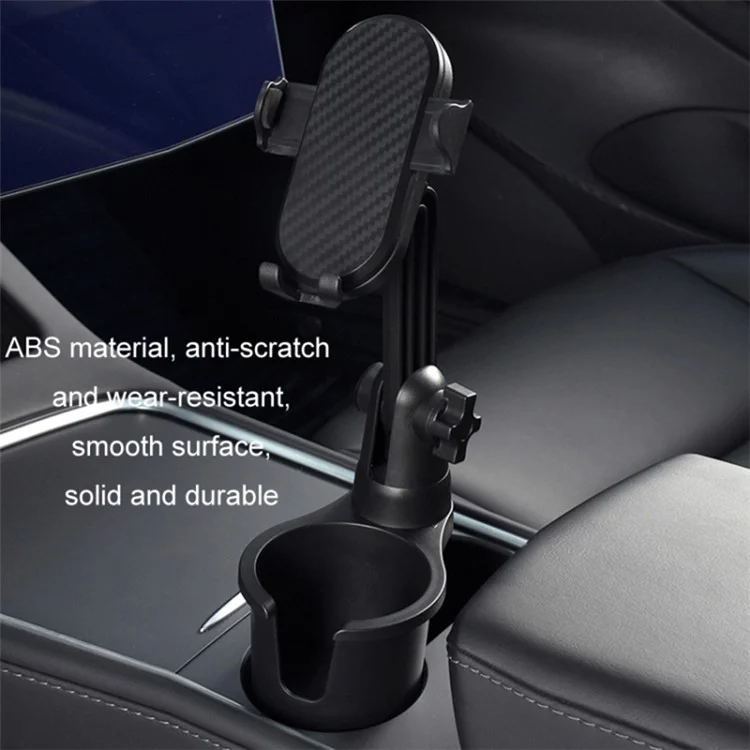 Suporte de Copo de Carro Rotativo Tamanho L Suporte de Telefone Celular Veículo Garrafa de Água ABS Rack de Armazenamento