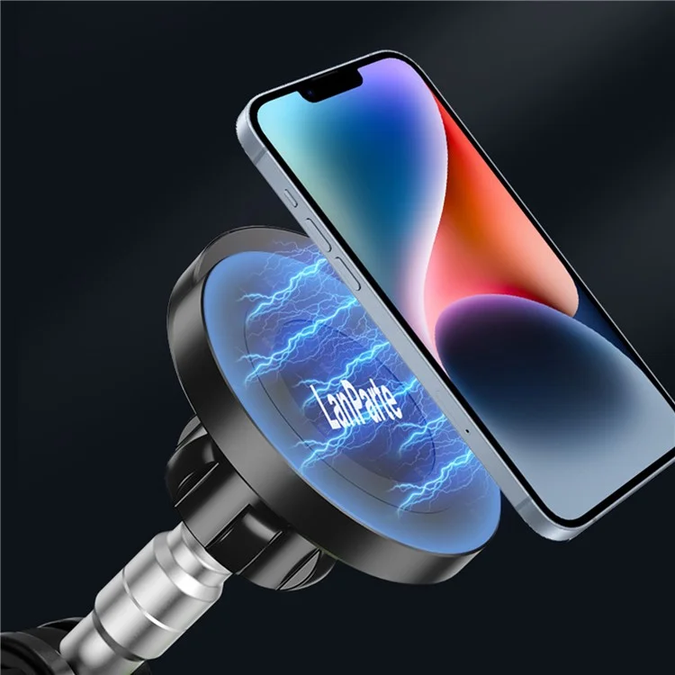 LANPARTE RBA-M01 Suporte Magnético de Metal para Telefone para Painel de Carro, Suporte de Telefone Celular Ajustável