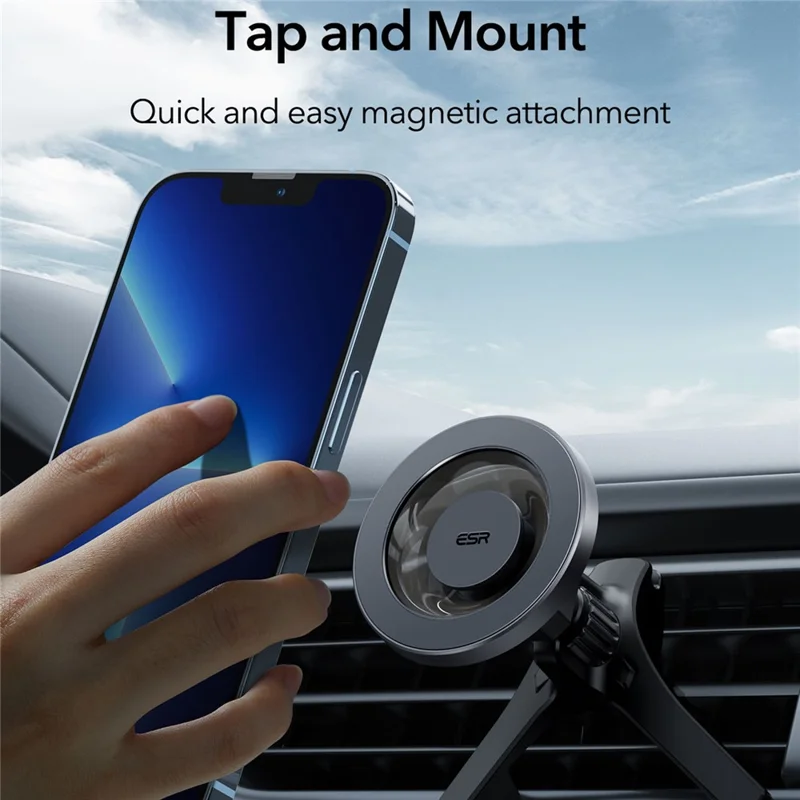 ESR 2K604 HaloLock Car Mount Magnetic Phone Holder Air Outlet Phone Bracket Stand