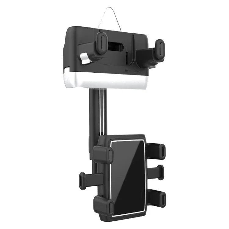 H23-8 Rearview Mirror Phone Holder Rotatable and Retractable Phone Mount for Car