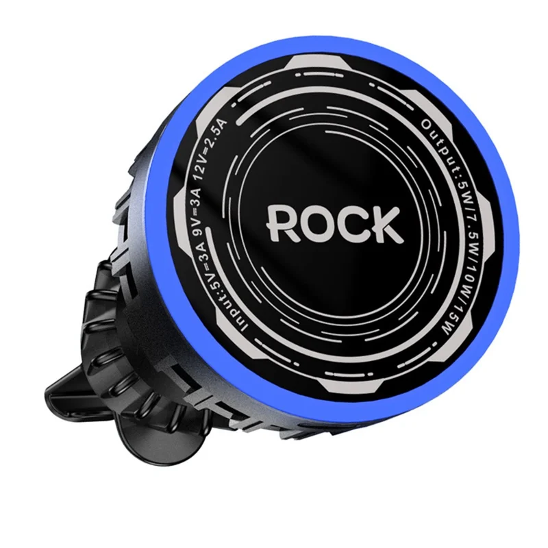 ROCK Magnetic Wireless Car Charger Compatible with MagSafe Air Vent Car Phone Mount