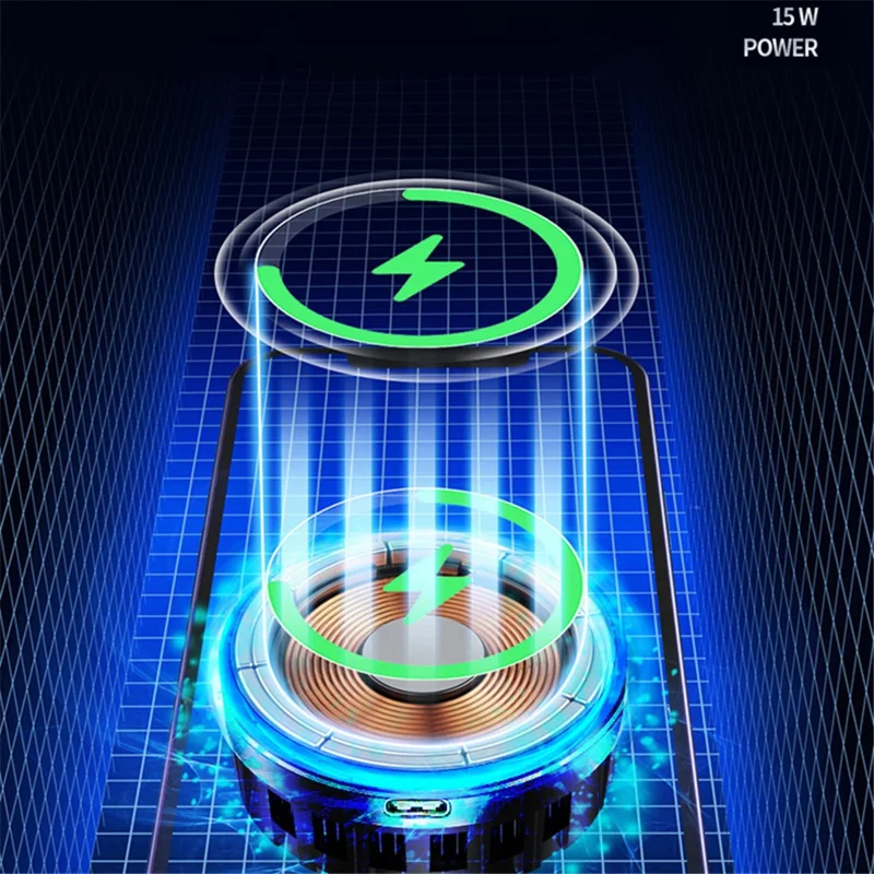 ROCK Magnetic Wireless Car Charger Compatible with MagSafe Air Vent Car Phone Mount