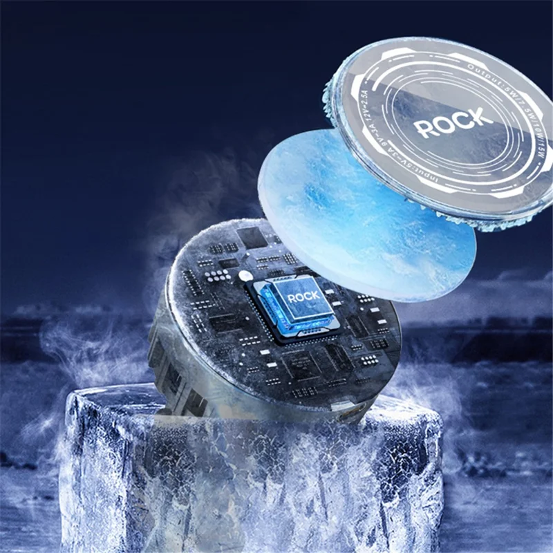 ROCK Magnetic Wireless Car Charger Compatible with MagSafe Air Vent Car Phone Mount