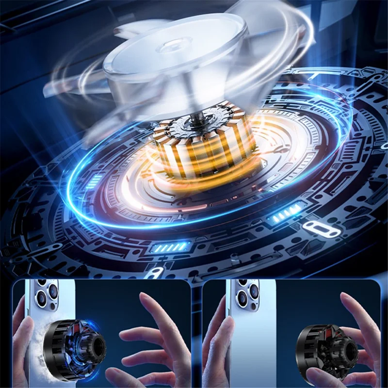 ROCK Magnetic Wireless Car Charger Compatible with MagSafe Air Vent Car Phone Mount