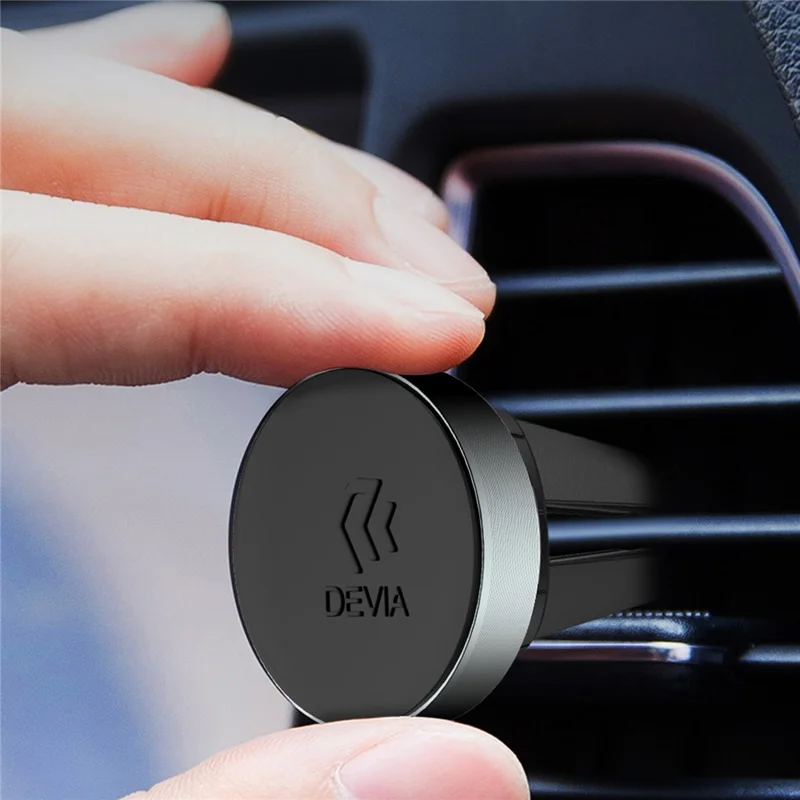 DEVIA Circle Series Magnetic Phone Mount for Car Air Vent Universal Cell Phone Holder