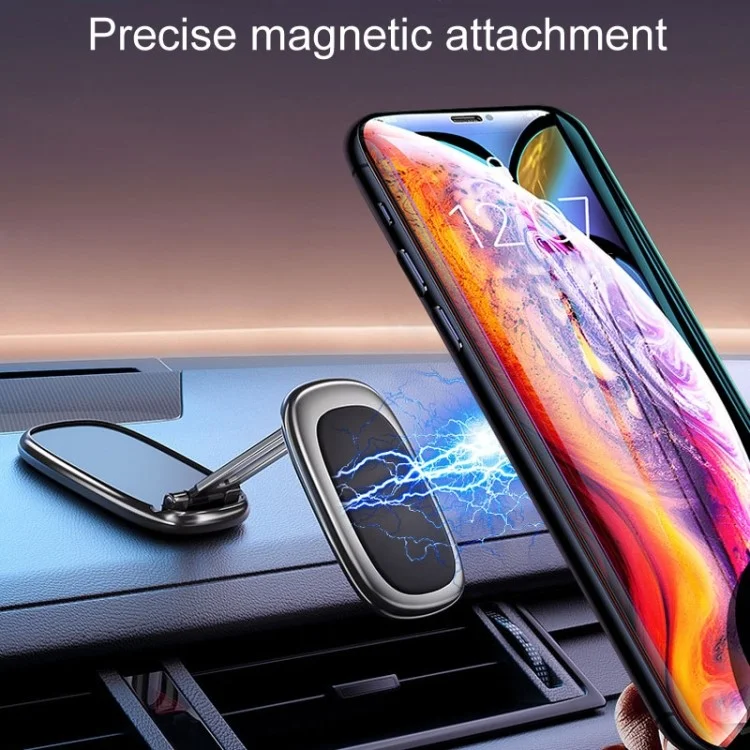 Q42 Magnetic Car Phone Holder Rotatable, Foldable, Multi-Functional for iPhone 16 / 16 Plus / 16 Pro / 16 Pro Max