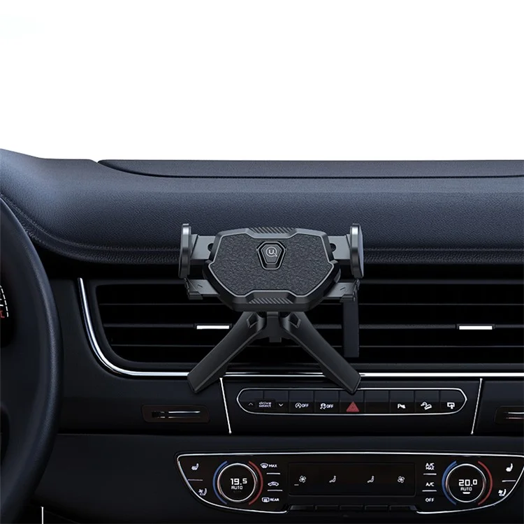 Soporte de teléfono móvil para coche USAMS ZJ077 Mini, montaje de teléfono móvil para rejilla de ventilación para teléfonos de 4.7-6.9 pulgadas