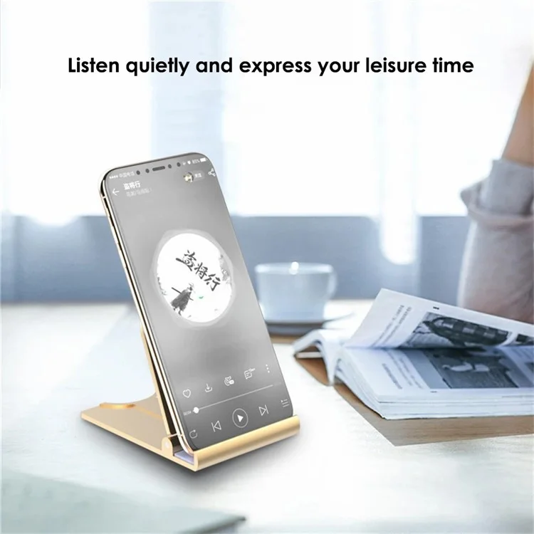 B10 Wall Mount Phone Holder Punch-free Bathroom Adjustable Angle Tablet Stand - Black+Yellow