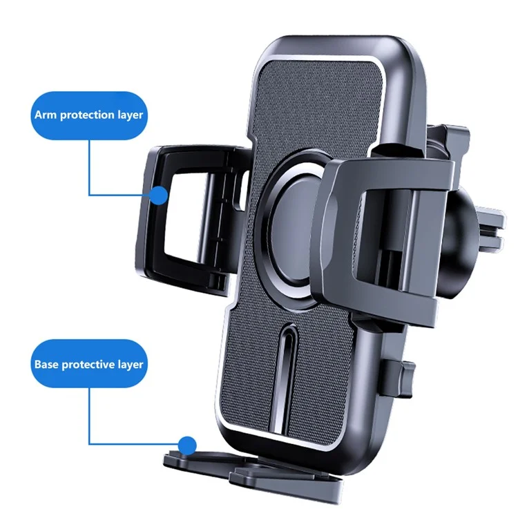 Suporte de Telefone Celular com Ventosa para Carro, Painel e Para-brisa