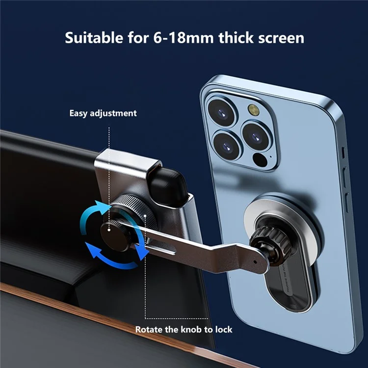 A8S For Tesla Car Screen Base 15W Wireless Charging New Energy Vehicle Navigation Bracket