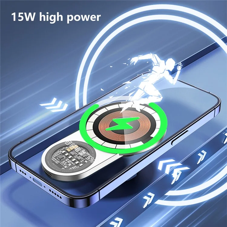 A8S For Tesla Car Screen Base 15W Wireless Charging New Energy Vehicle Navigation Bracket