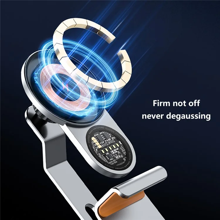 A8S For Tesla Car Screen Base 15W Wireless Charging New Energy Vehicle Navigation Bracket