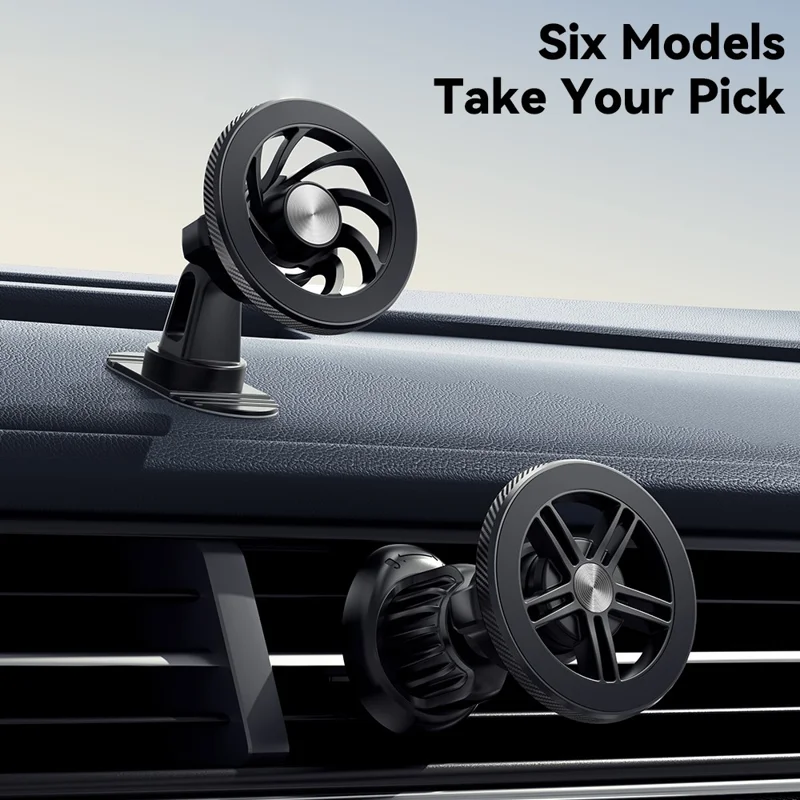 ESSAGER ES-ZJ24 Universalter magnetischer Autohalterung 360 Grad drehbar Handyhalterung - Blumenform Lüftungshalterung