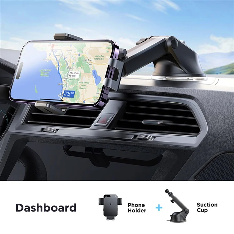 JOYROOM ZS219 Electric 15W Wireless Charger Dashboard Car Mount Phone Charger Holder