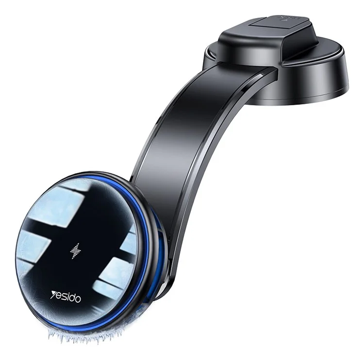 YESIDO C311 Semiconductor Cooling Magnetic Wireless Charger Car Dashboard Phone Charging Bracket