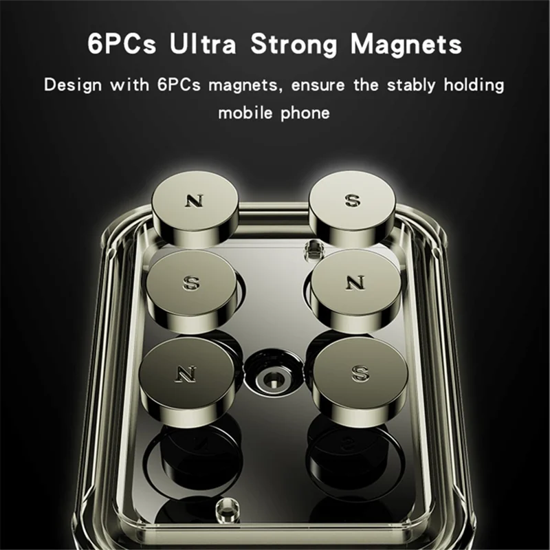 YESIDO C263 Car Suction Cup Base Mount Magnetic Mobile Phone Holder Bracket