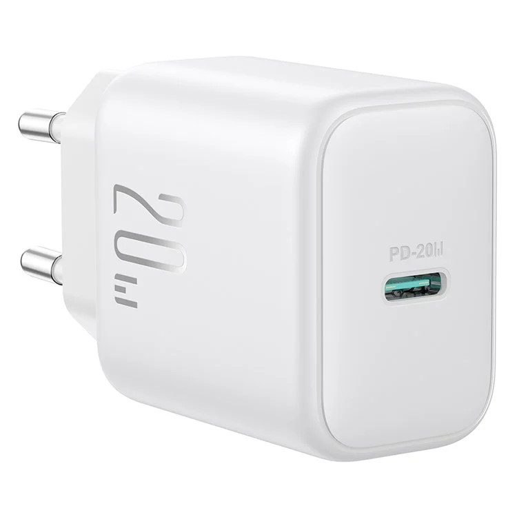 Joyroom TCF20 PD 20W Carregamento de Carregamento Rápido Conjunto de Plugue da ue Com 1m Tipo-c Para Cabo Tipo-c