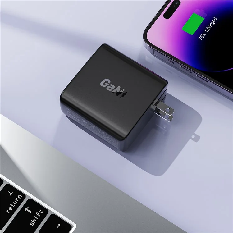 ACEFAST A96 GaN 2 Fast Charger PD 100W 4-Port Power Adapter Travel Charger - Enchufe de EE. UU.