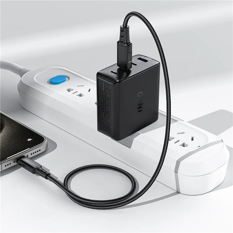 ACEFAST A96 GaN 2 Fast Charger PD 100W 4-Port Power Adapter Travel Charger - Enchufe de EE. UU.