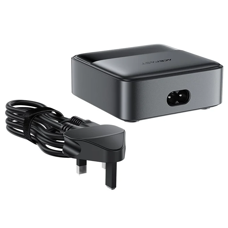 Acefast Z6 UK Plug PD 65W Gan Charger 2 Usb-c + 2 USB-A Charger Power Sportion