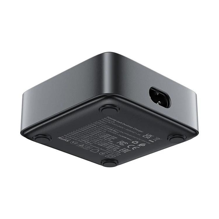 Acefast Z6 UK Plug PD 65W Gan Charger 2 Usb-c + 2 USB-A Charger Power Sportion