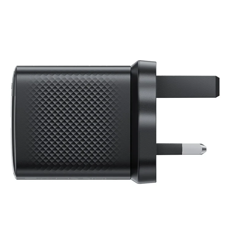 Acefast A87 12W Wall Charger USB-A+USB-A Двойное Телефонное Зарядное Устройство, UK Plug