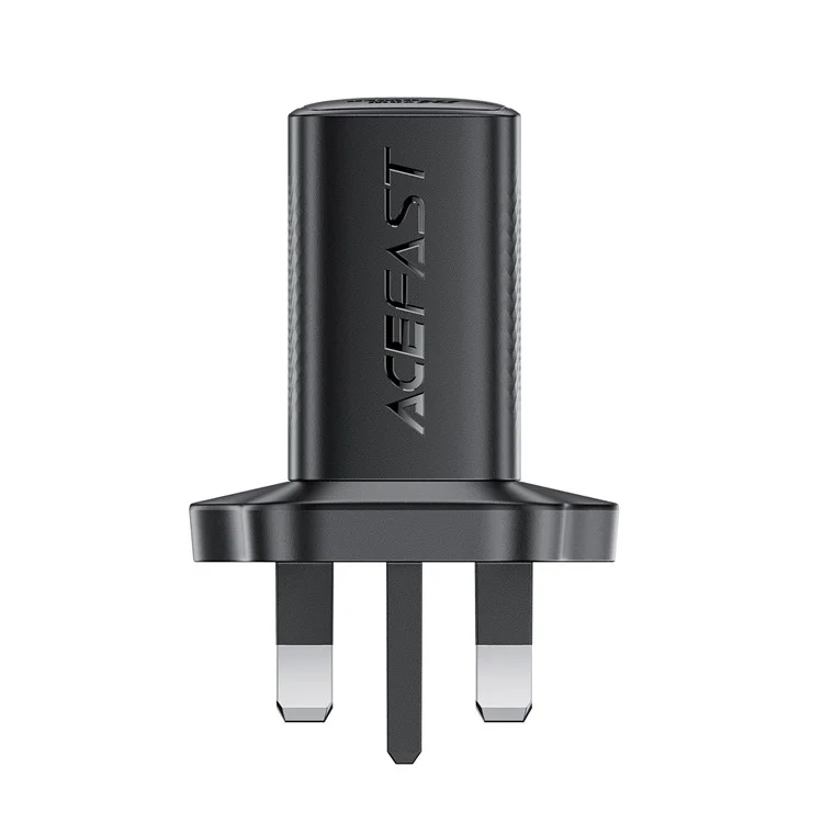 Acefast A87 12W Wall Charger USB-A+USB-A Двойное Телефонное Зарядное Устройство, UK Plug