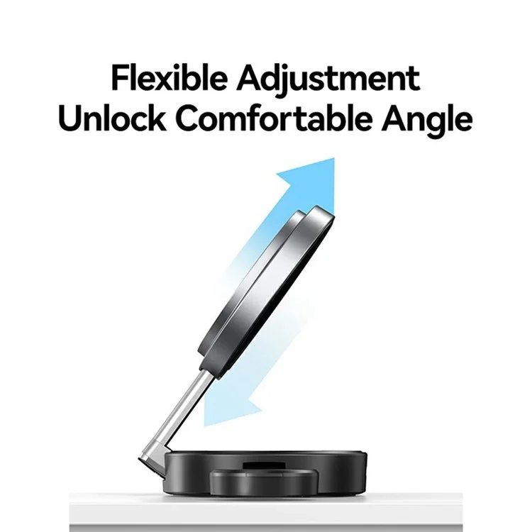 USAMS CD234 Phone / Watch / Earphone 3-in-1 Magnetic Wireless Charger Stand Foldable Fast Charging Dock