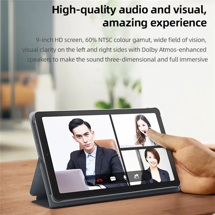 LENOVO Qitian K9 tablette de divertissement de bureau de 9 pouces 4+64G double objectif, tablette intelligente, version WiFi - Prise américaine