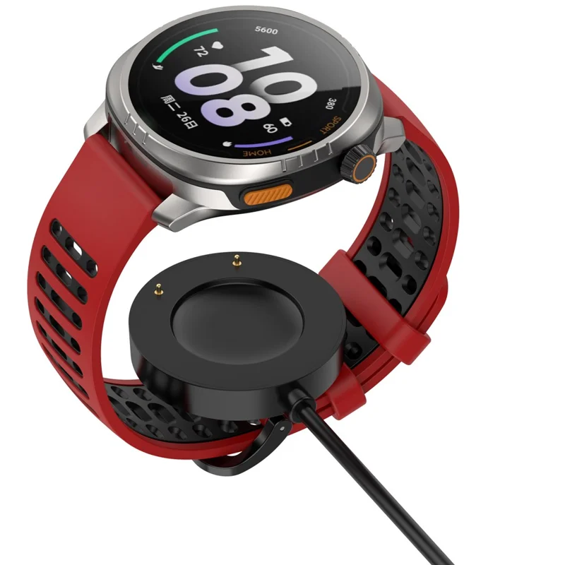 For Keep Watch Pilot 1 Charging Cable Magnetic Probe Watch Charger with Protection, 5V 1000mA - Black