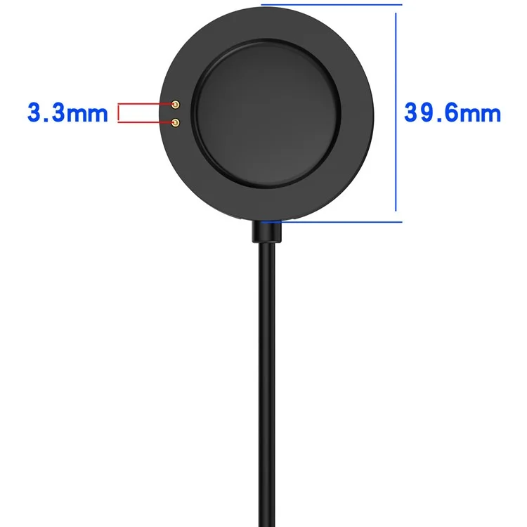 Cavo di ricarica magnetico da 1m per Xiaomi Watch S4 / 2 / H1 / 2 Pro / S3 / S2 - Nero