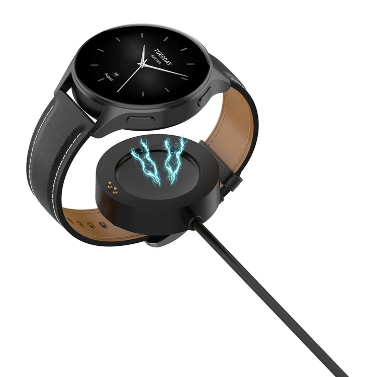 Cavo di ricarica magnetico da 1m per Xiaomi Watch S4 / 2 / H1 / 2 Pro / S3 / S2 - Nero