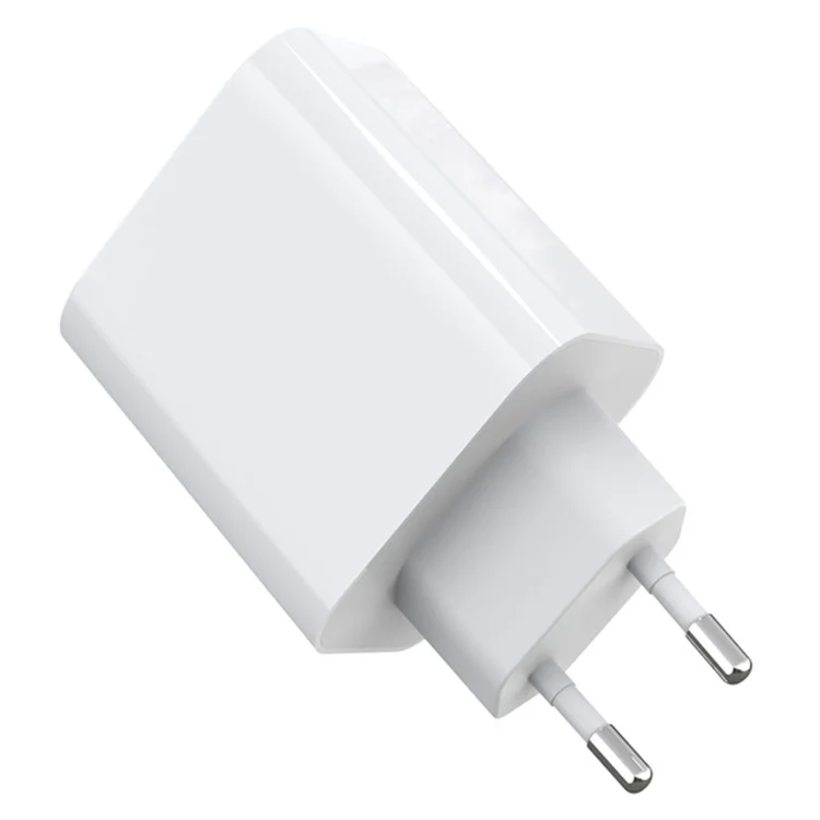 Acquisto all'ingrosso Caricabatterie rapido PD 65W GaN PD3.0 USB-C + adattatore di alimentazione USB QC3.0 - Bianco / Spina EU