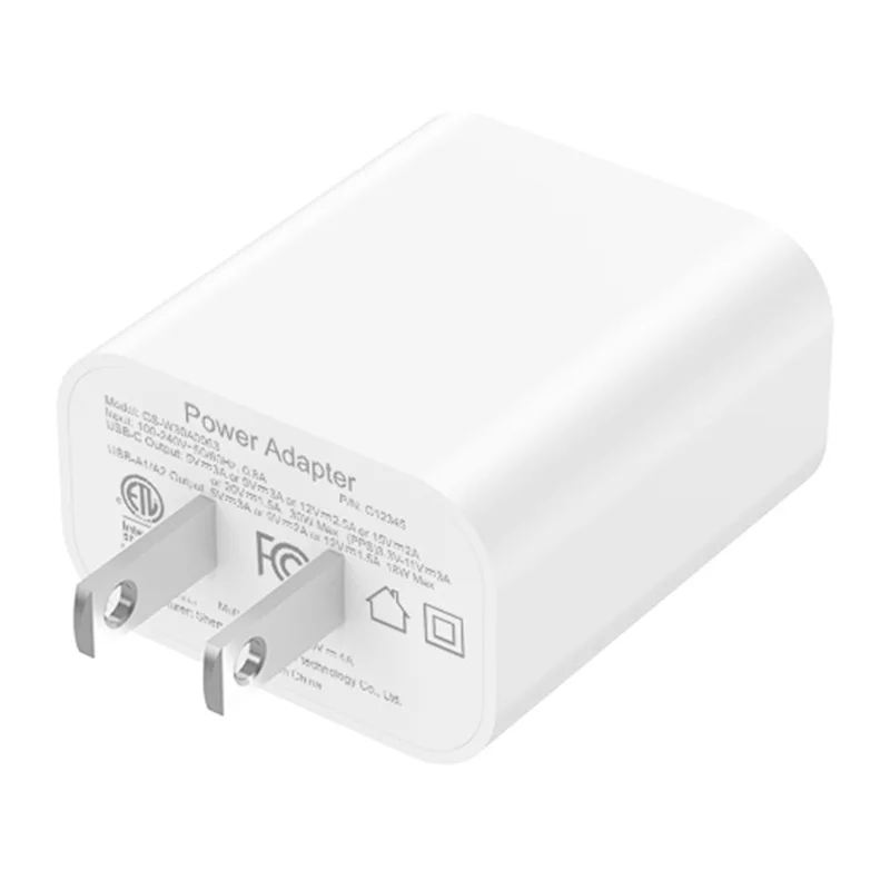 Bulk Purchasing GAN PD 30W Wall Charger 2 USB-A + 1 Type-C Fast Charging Adapter - White / US Plug