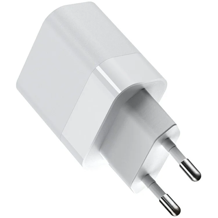 Großeinkauf GAN PD 30W Schnellladegerät USB-C + USB Smartphones Tablets Netzteil - Weiß / EU-Stecker