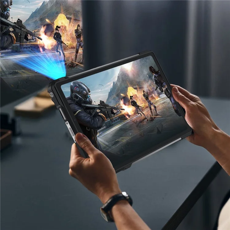 [HK Warehouse] UNIHERTZ Tank Pad 8849 Rugged Projector Tablet 10.95 Inch Dimensity 8200 16GB + 512GB 21000mAh Battery 32MP Camera - US Plug