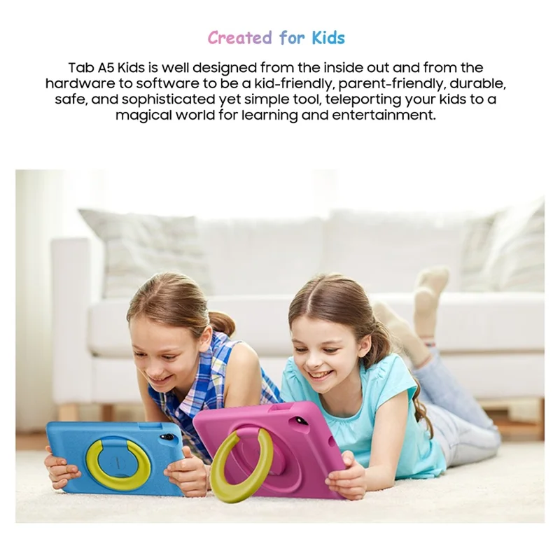 BLACKVIEW Tab A5 Kids 4G 8.0 Inch Tablet 3GB + 64GB Tiger T310 5100mAh Children Edition Tablet PC - Blue