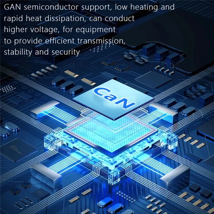320W GaN Desktop Charger 8 Port Output Fast Charging Station for Phones Tablets Drones - EU Plug