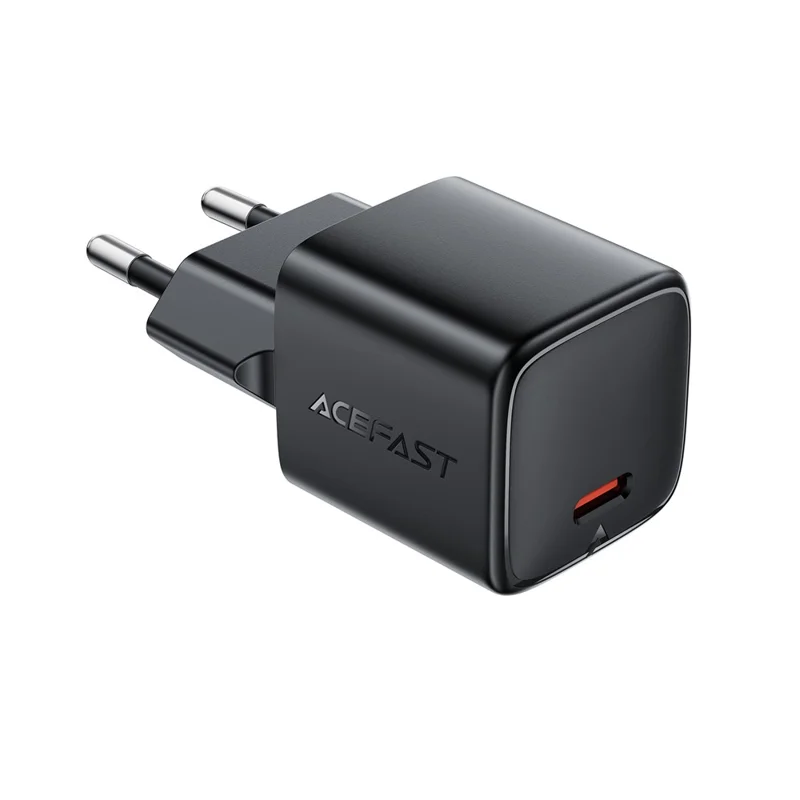 ACEFAST A118 PD 30 Вт USB-C быстрое зарядное устройство Mini GaN адаптер питания зарядный блок - евро-вилка