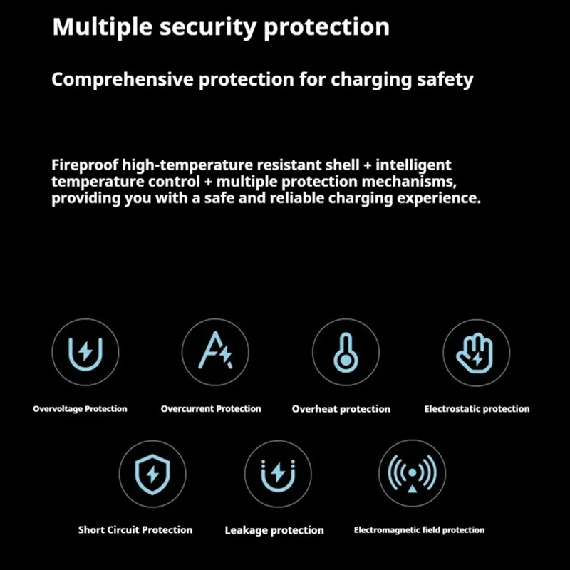 XIAOMI Portable 67W GaN Charger USB C Fast Charging Adapter with Type C Cable for Smartphone Laptop, CN Plug