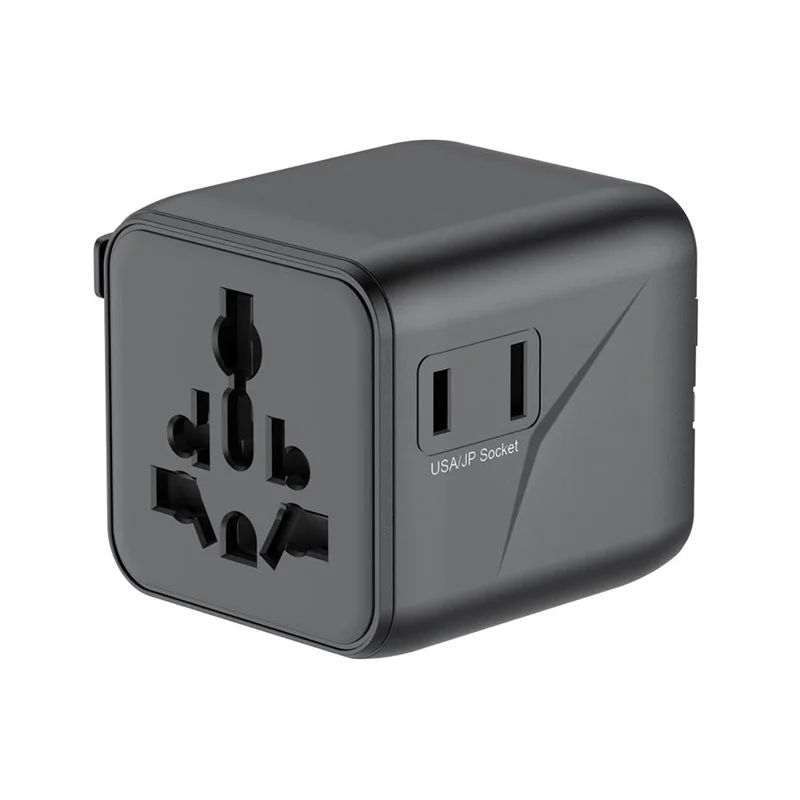 BUDI AC362B Global Travel Socket Converter Adapter Power Plug Wall Charger Block