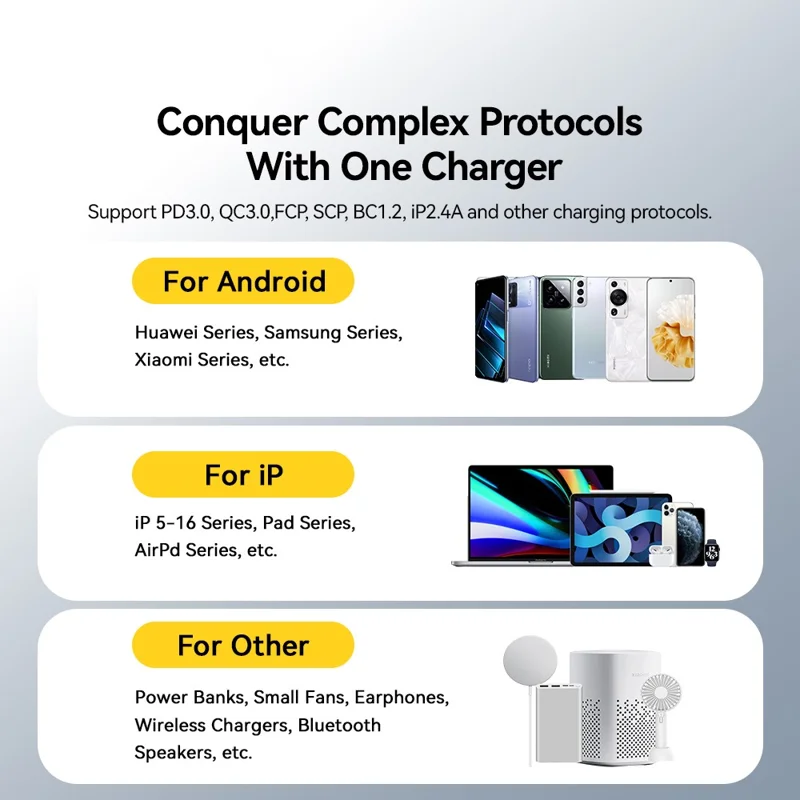 ESSAGER ABS PD 20W Wall Charger USB-C Fast Charging Mobile Phone Adapter Safe Efficient Charger - Black  /  US Plug