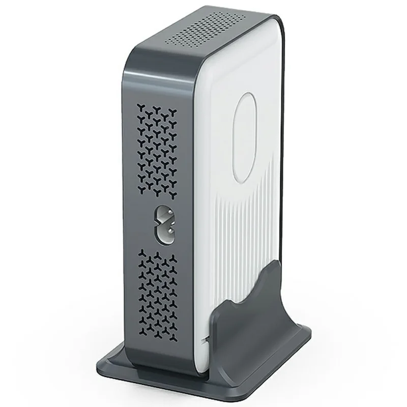 Stacja ładująca WLX-F8B 200 W na podstawie, 8-portowy szybki adapter GaN USB-C PD 100 W do laptopów/tabletów/telefonów – wtyk amerykański