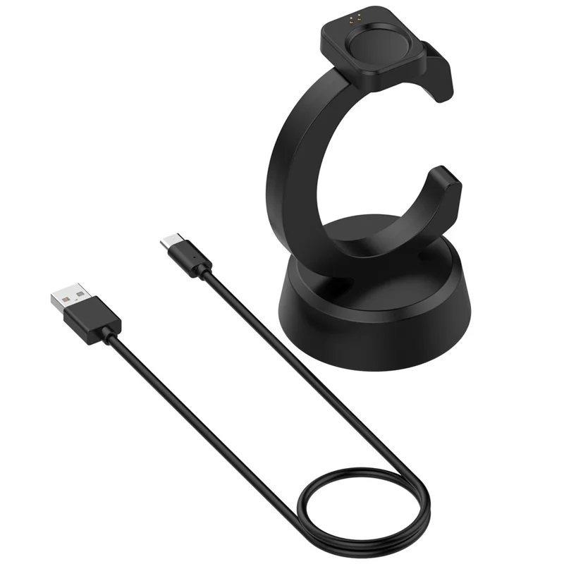 Charging Cable for Huami Amazfit T-Rex 3 Pro 48mm / 44mm / 3 / Helio Strap / Balance Smart Watch Charger C-Shape Magnetic Connector