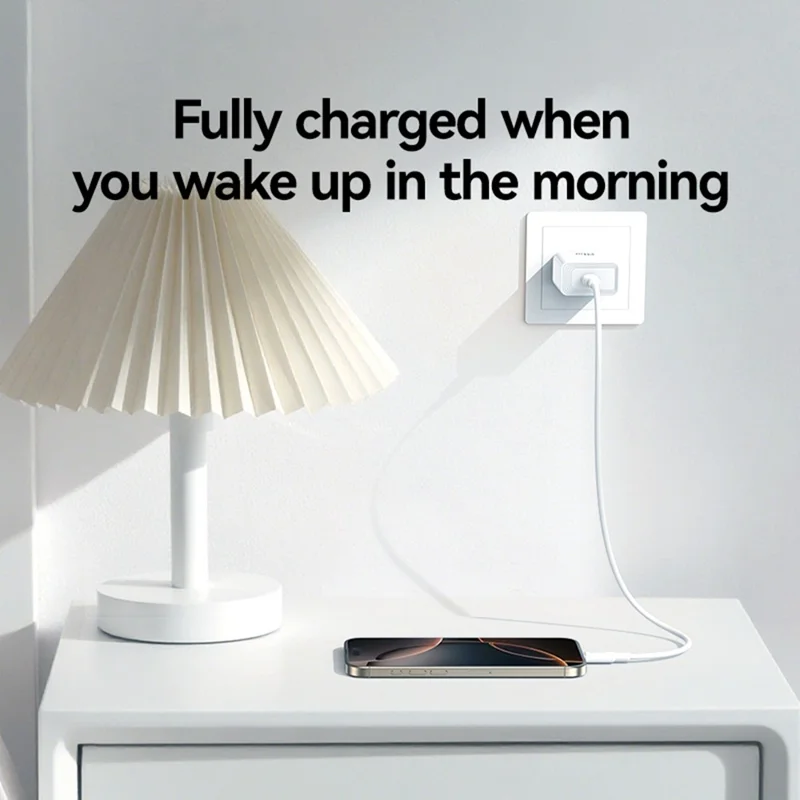 USAMS CC329 T69 30W Charger Adapter Fast Charging PD3.0 Protocol Wide Voltage Wall Charger, EU Plug