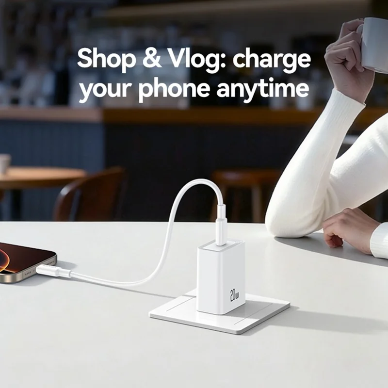 USAMS CC329 T69 30W Charger Adapter Fast Charging PD3.0 Protocol Wide Voltage Wall Charger, EU Plug